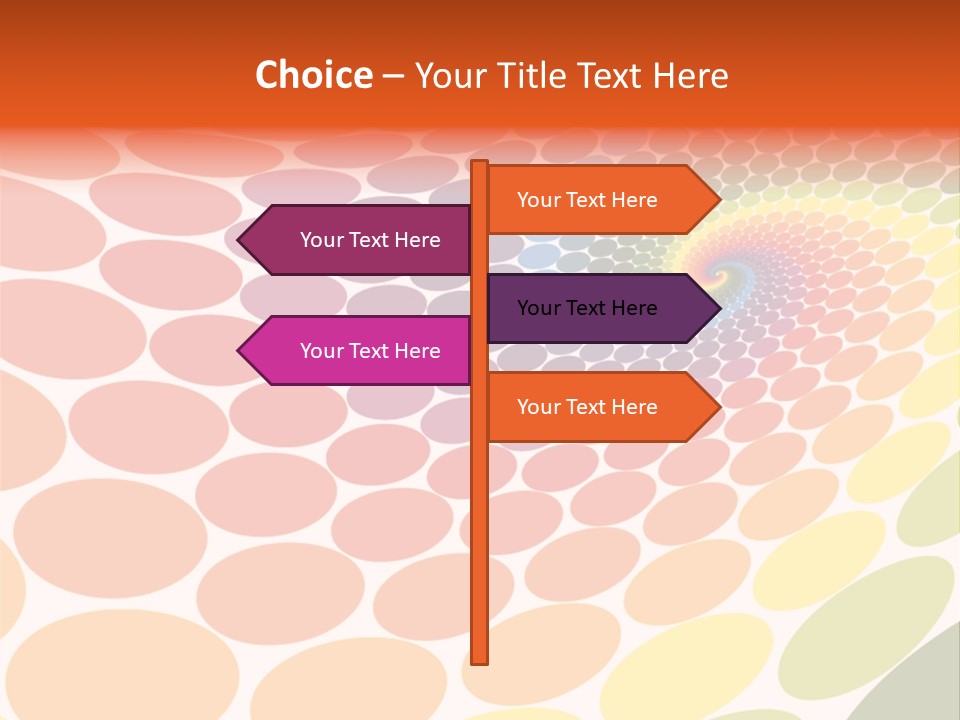 Celebration Abstract Backdrop PowerPoint Template