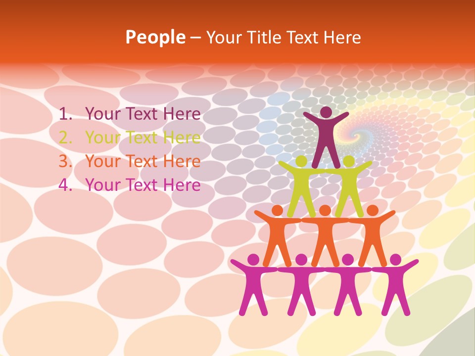 Celebration Abstract Backdrop PowerPoint Template