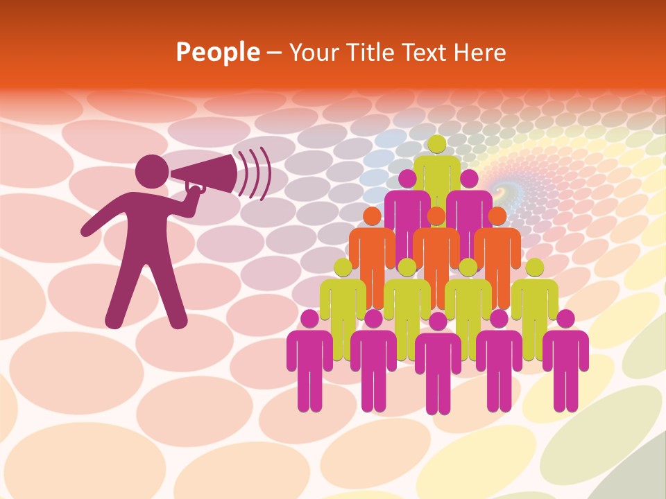 Celebration Abstract Backdrop PowerPoint Template