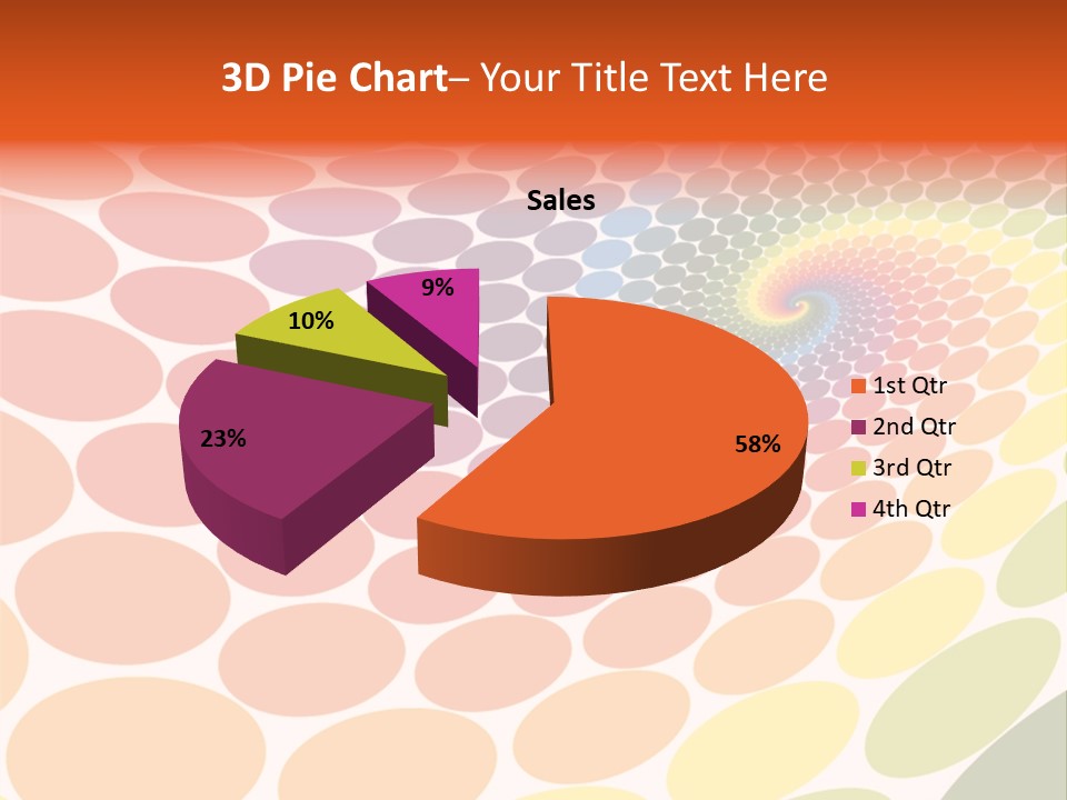 Celebration Abstract Backdrop PowerPoint Template