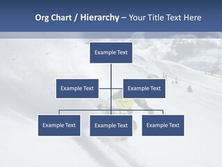 Freeze Mountainside White PowerPoint Template