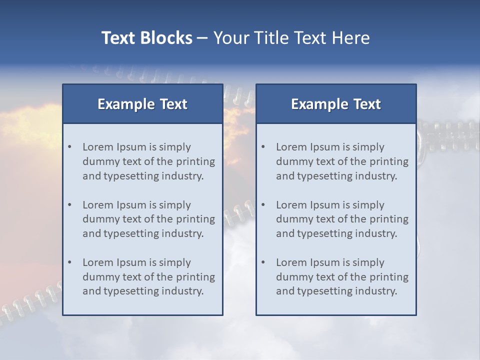Sunset Sunbeam Beautiful PowerPoint Template