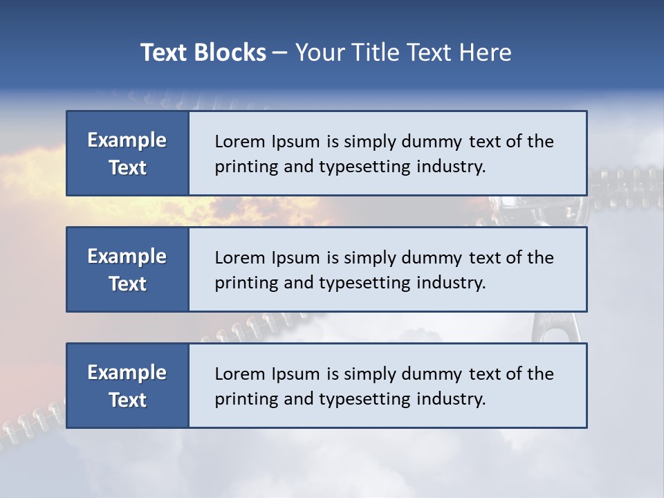 Sunset Sunbeam Beautiful PowerPoint Template