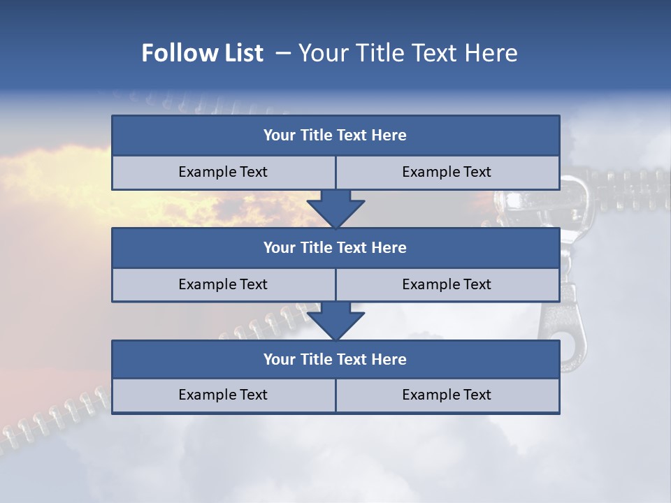Sunset Sunbeam Beautiful PowerPoint Template
