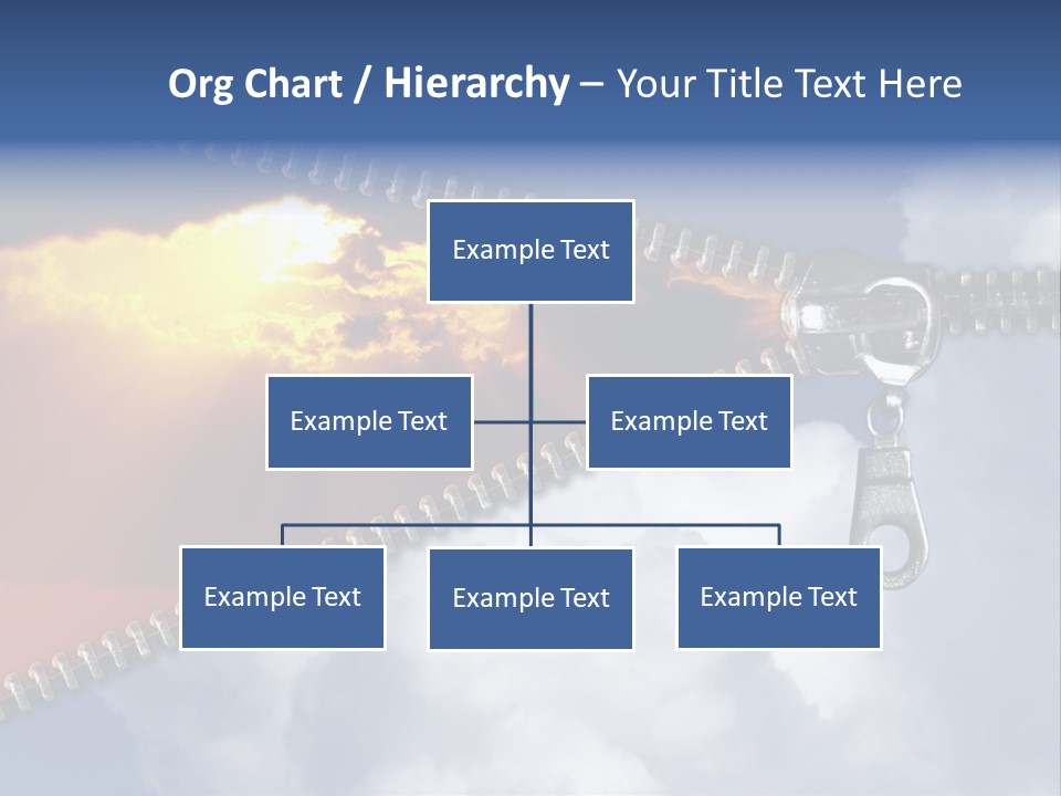 Sunset Sunbeam Beautiful PowerPoint Template