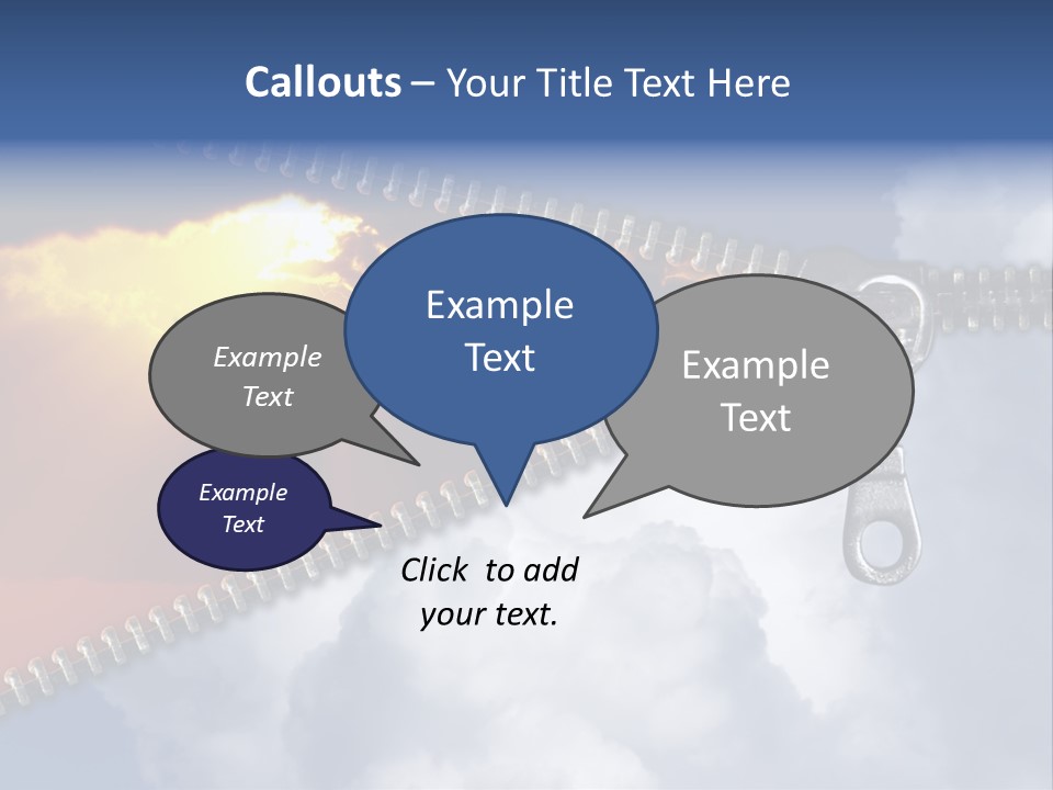 Sunset Sunbeam Beautiful PowerPoint Template