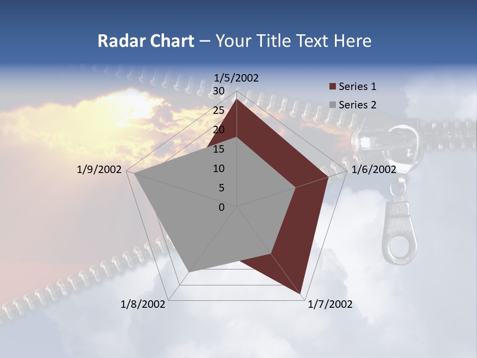 Sunset Sunbeam Beautiful PowerPoint Template