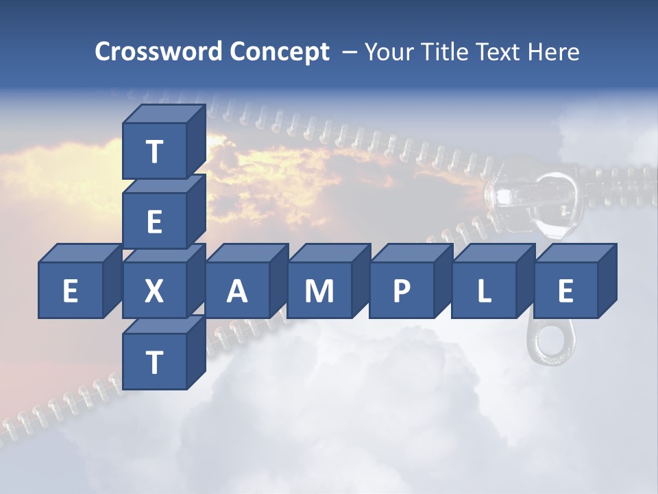 Sunset Sunbeam Beautiful PowerPoint Template