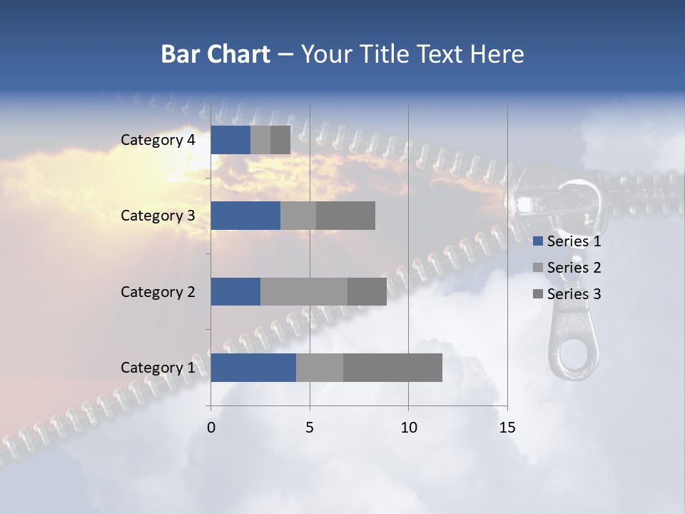 Sunset Sunbeam Beautiful PowerPoint Template