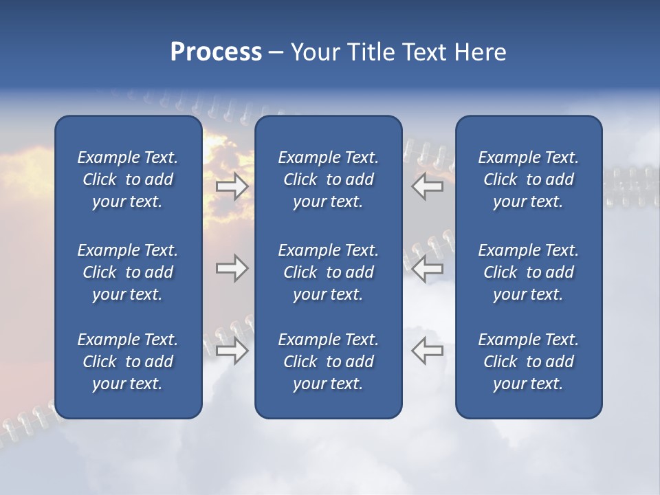 Sunset Sunbeam Beautiful PowerPoint Template