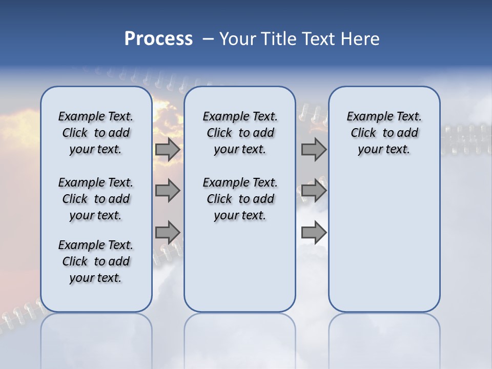 Sunset Sunbeam Beautiful PowerPoint Template