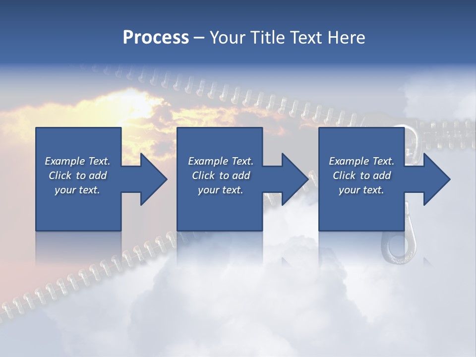 Sunset Sunbeam Beautiful PowerPoint Template