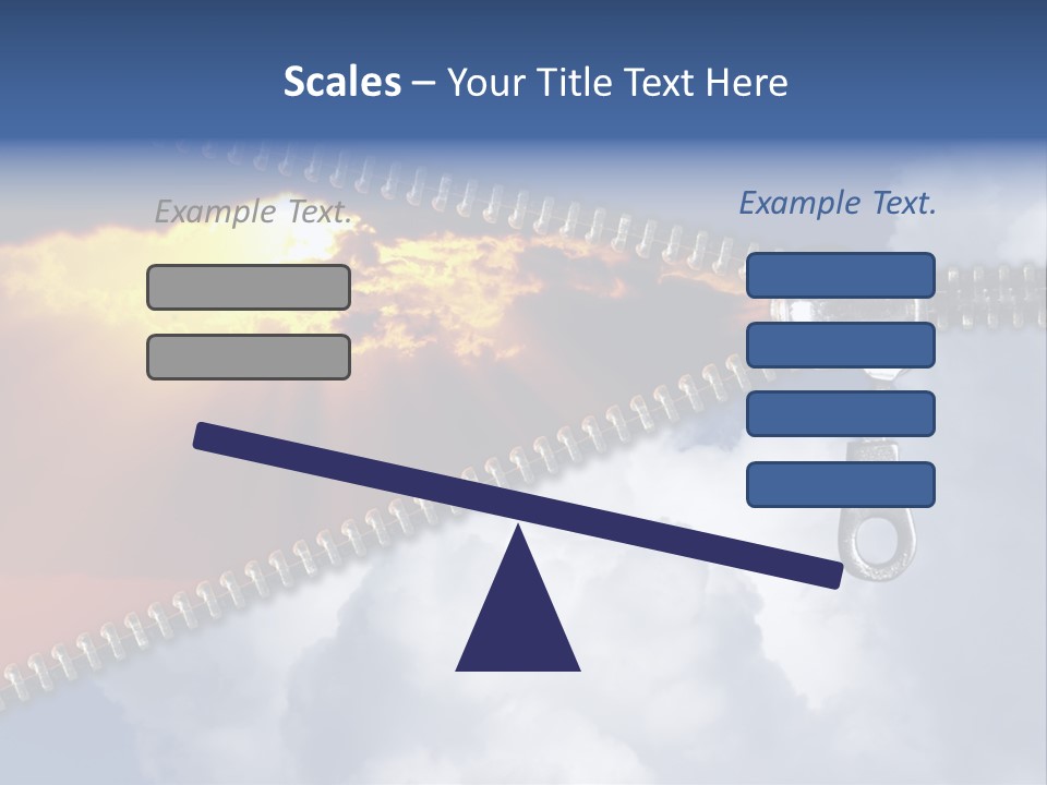 Sunset Sunbeam Beautiful PowerPoint Template