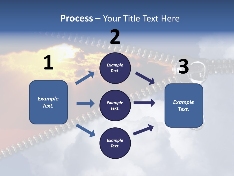 Sunset Sunbeam Beautiful PowerPoint Template