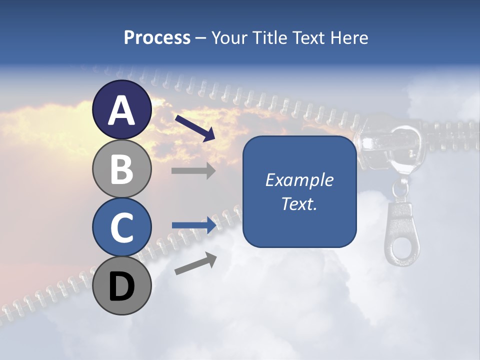 Sunset Sunbeam Beautiful PowerPoint Template