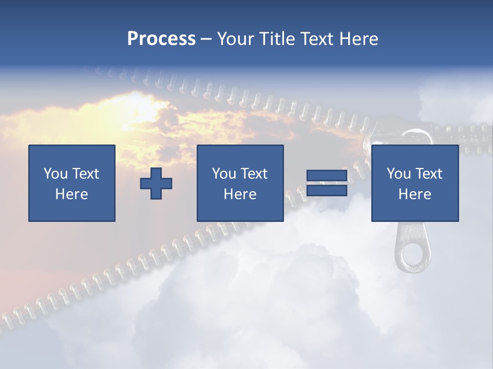 Sunset Sunbeam Beautiful PowerPoint Template