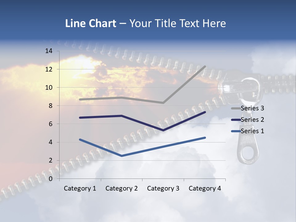Sunset Sunbeam Beautiful PowerPoint Template