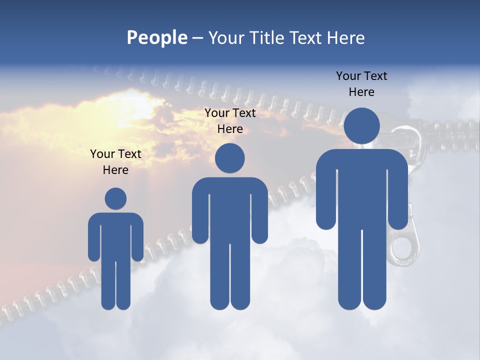 Sunset Sunbeam Beautiful PowerPoint Template