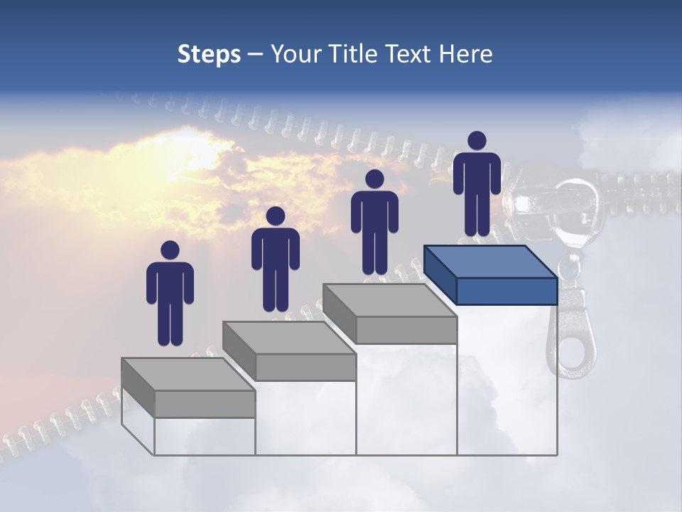 Sunset Sunbeam Beautiful PowerPoint Template