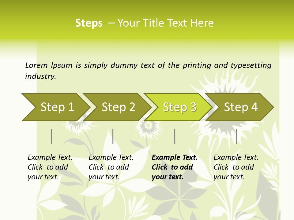 Background Graphic Element PowerPoint Template
