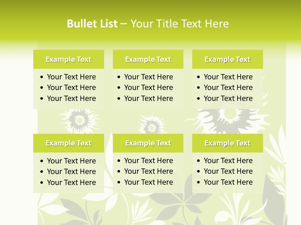 Background Graphic Element PowerPoint Template