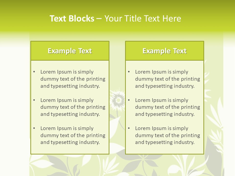 Background Graphic Element PowerPoint Template