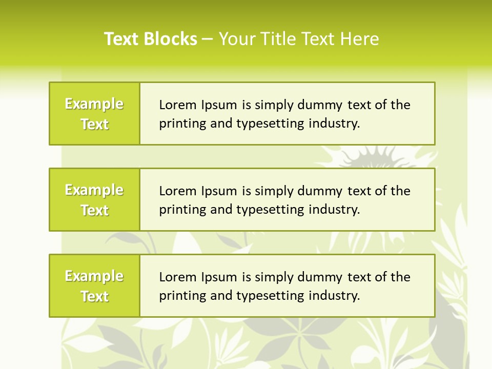 Background Graphic Element PowerPoint Template