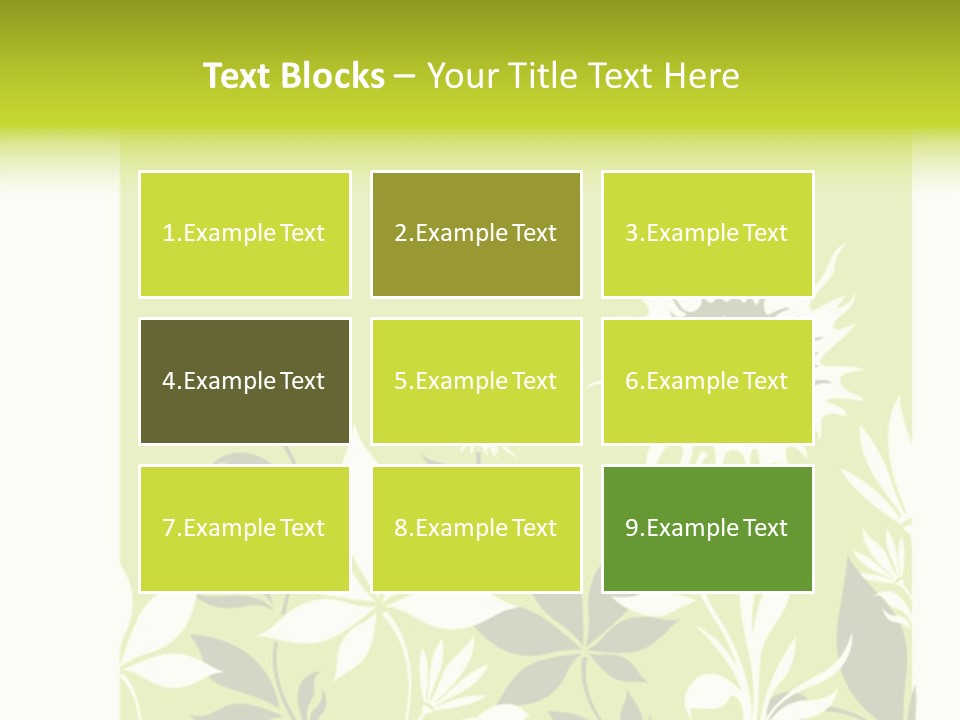 Background Graphic Element PowerPoint Template