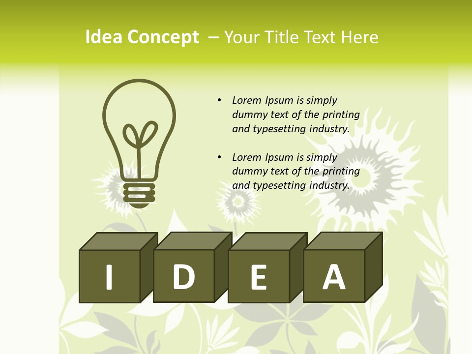 Background Graphic Element PowerPoint Template