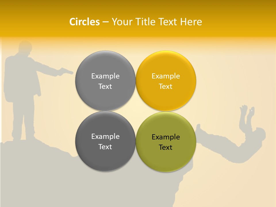Table Foreground Vertical PowerPoint Template