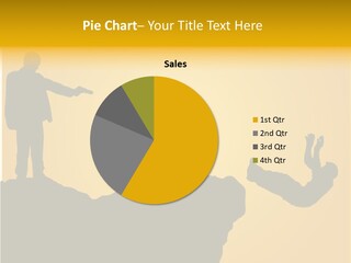 Table Foreground Vertical PowerPoint Template