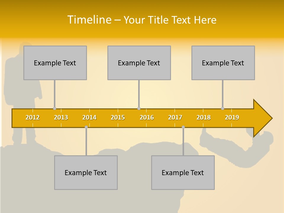 Table Foreground Vertical PowerPoint Template