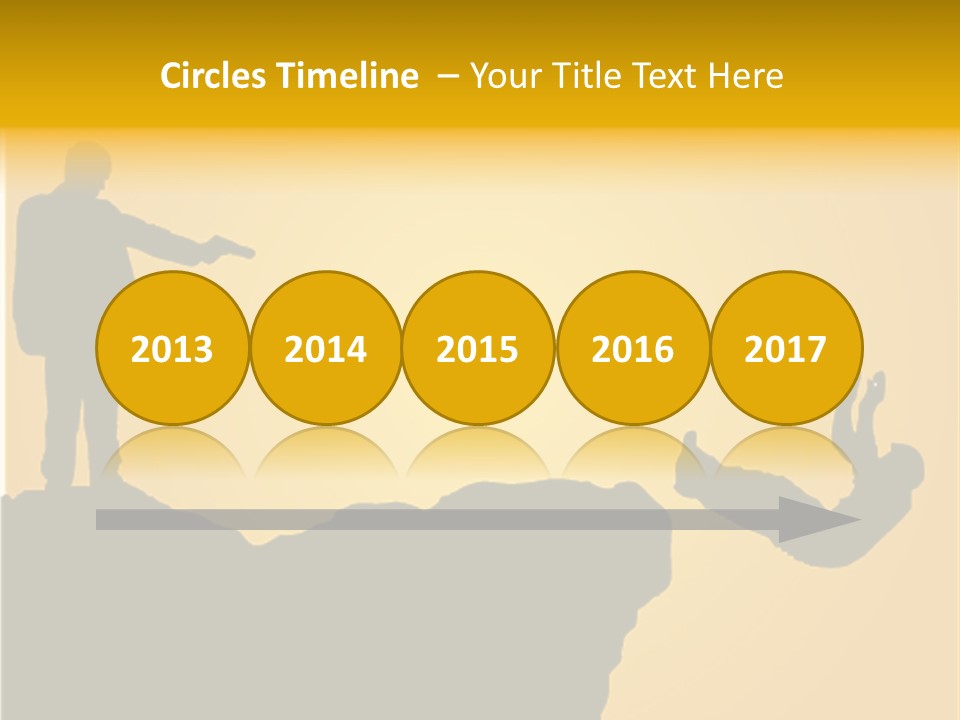 Table Foreground Vertical PowerPoint Template
