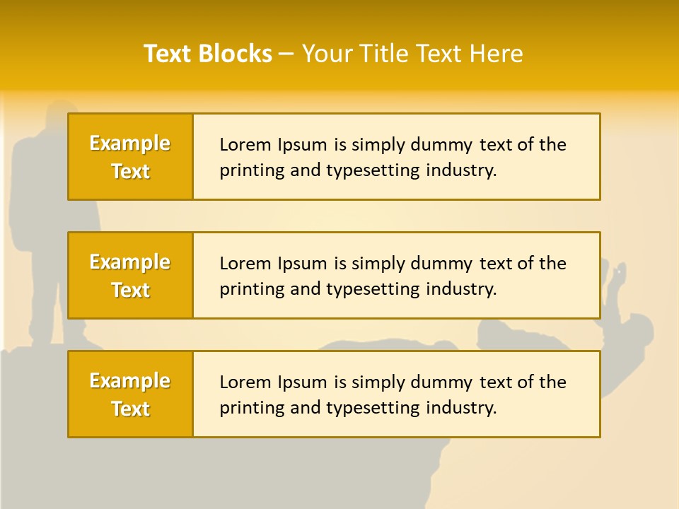 Table Foreground Vertical PowerPoint Template