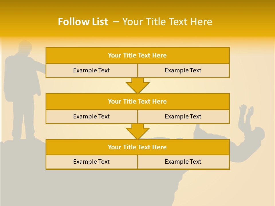 Table Foreground Vertical PowerPoint Template