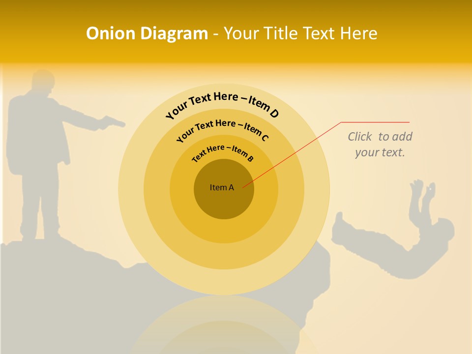 Table Foreground Vertical PowerPoint Template