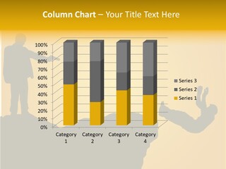 Table Foreground Vertical PowerPoint Template