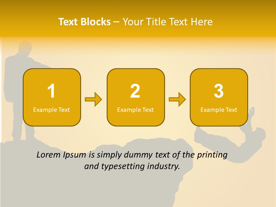Table Foreground Vertical PowerPoint Template