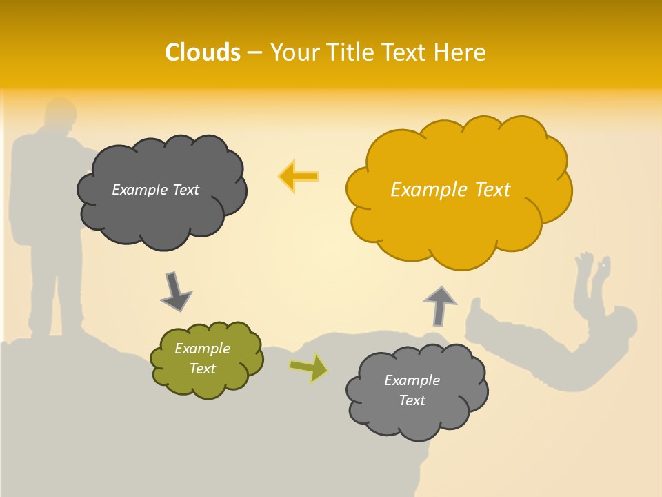 Table Foreground Vertical PowerPoint Template