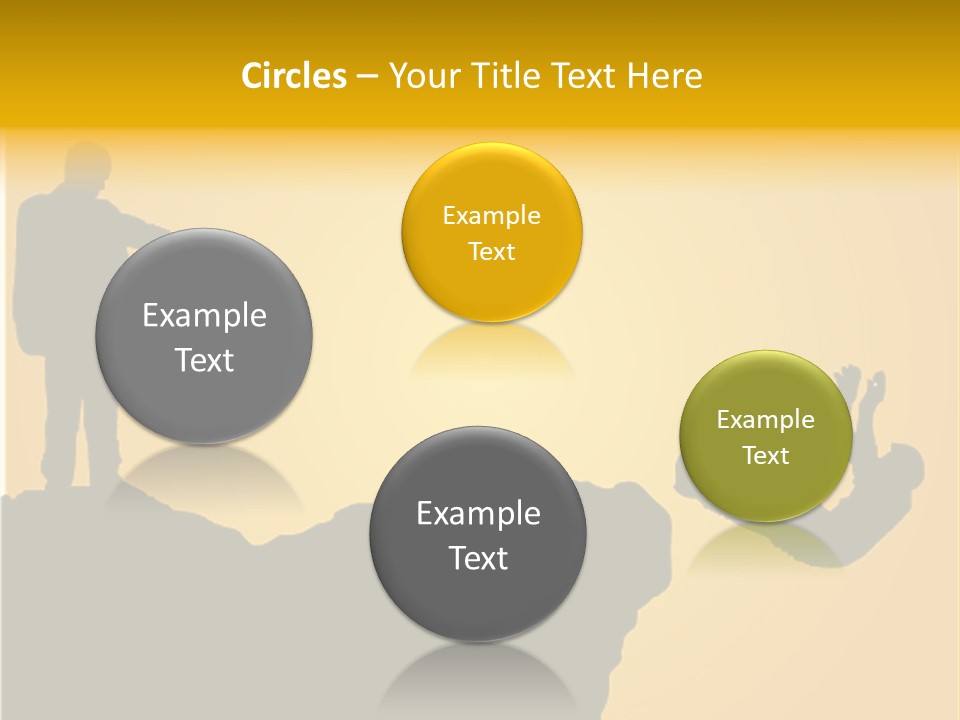Table Foreground Vertical PowerPoint Template