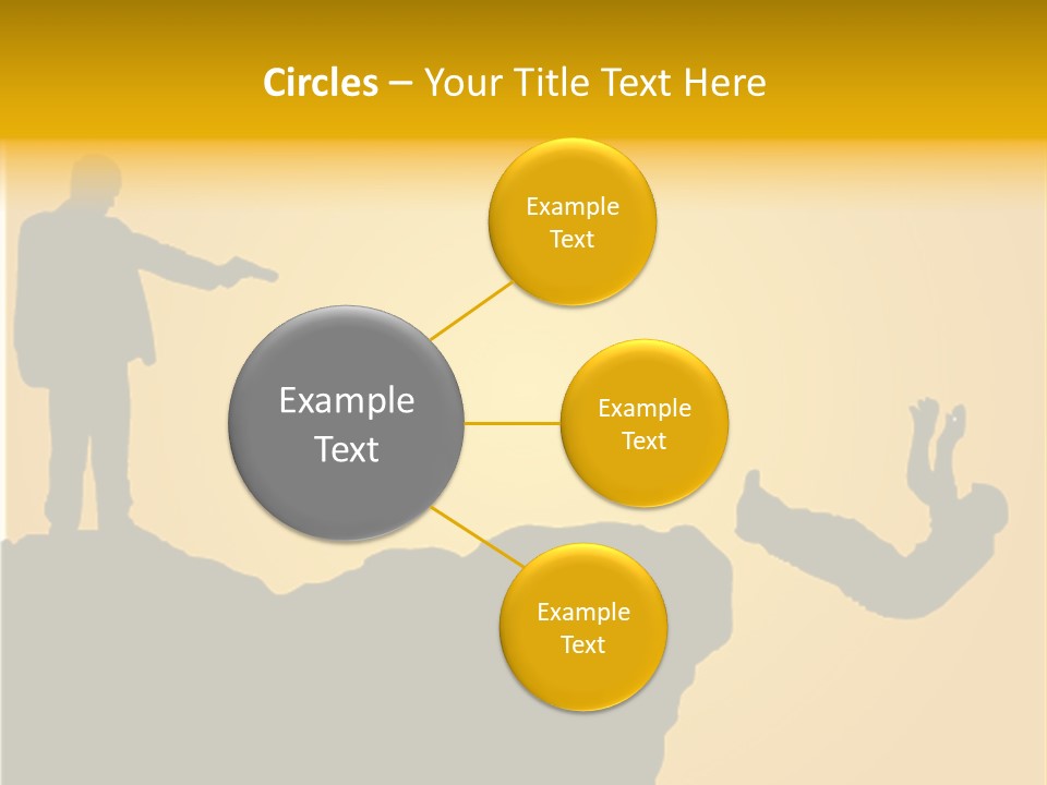 Table Foreground Vertical PowerPoint Template