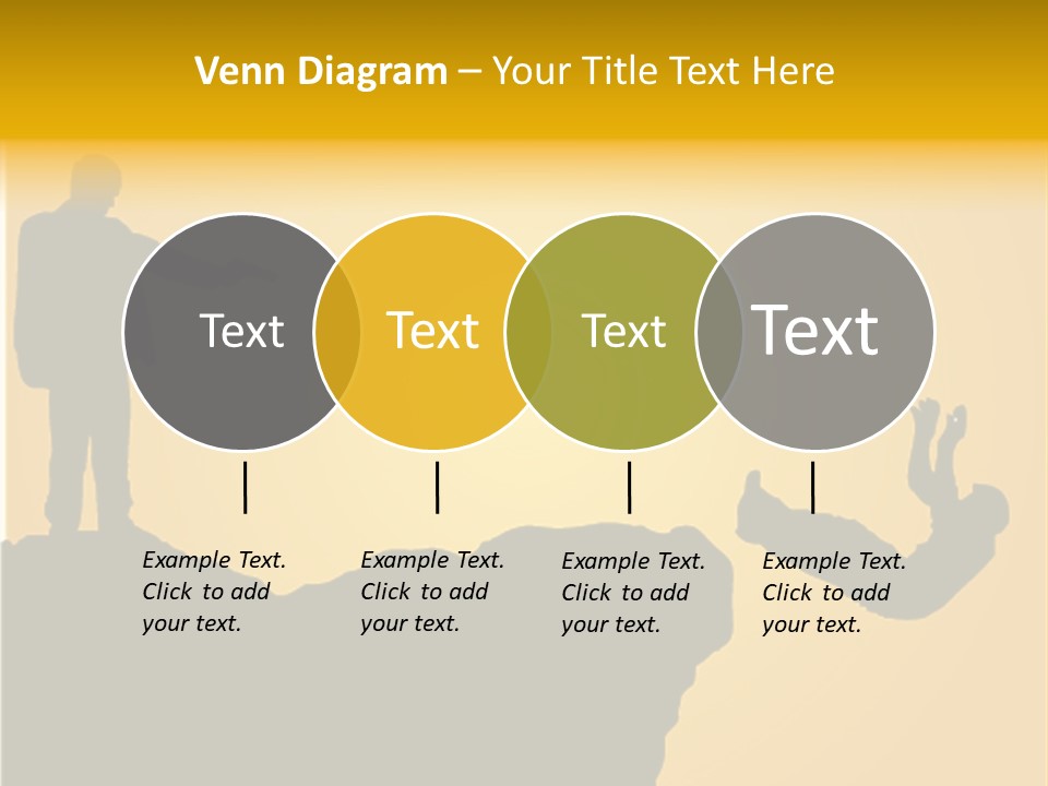 Table Foreground Vertical PowerPoint Template
