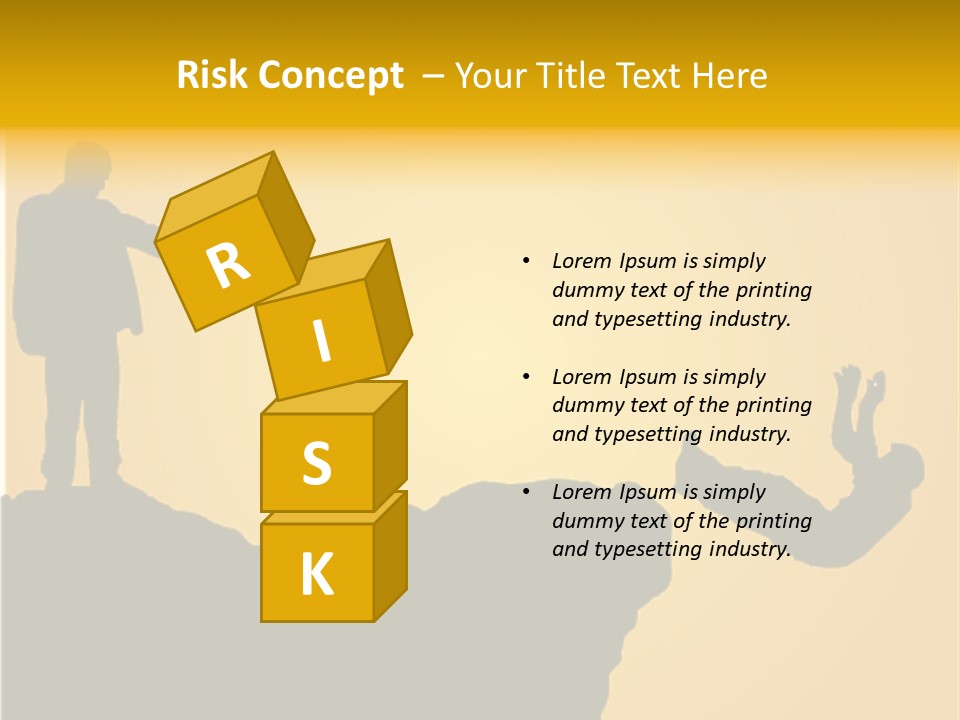 Table Foreground Vertical PowerPoint Template