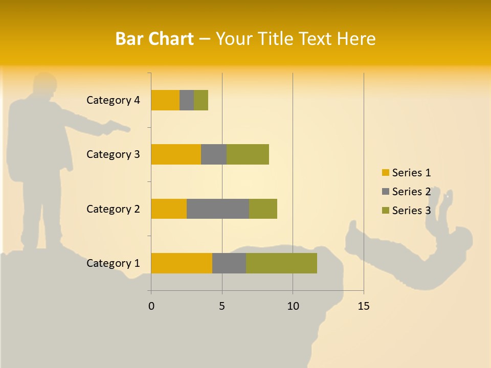 Table Foreground Vertical PowerPoint Template