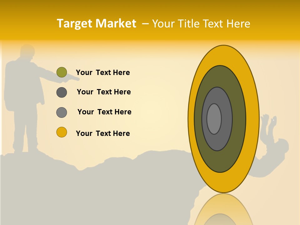 Table Foreground Vertical PowerPoint Template