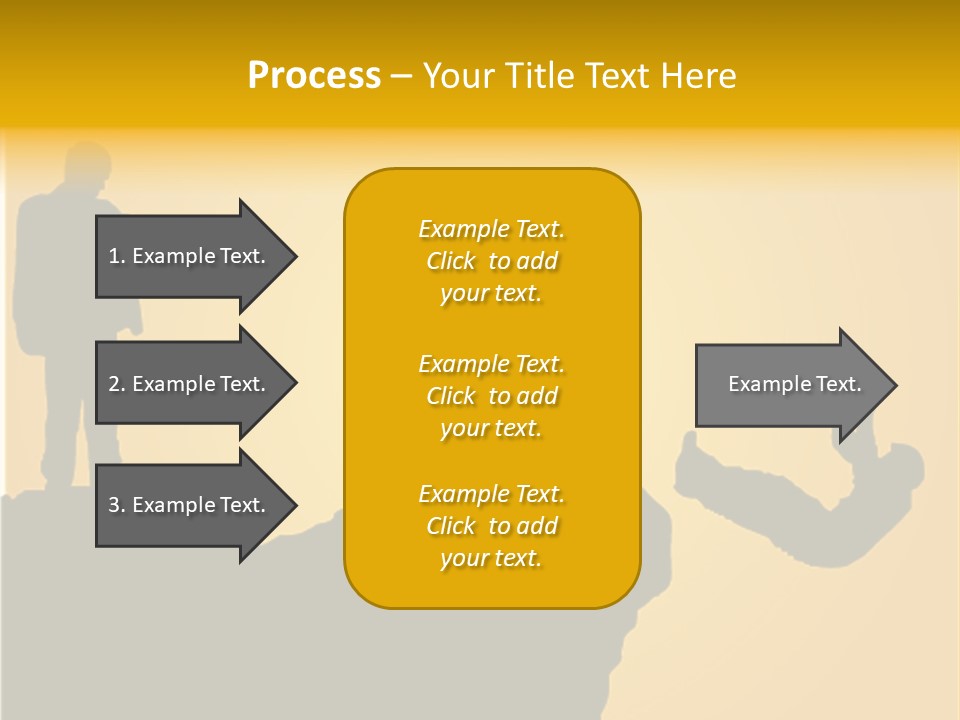 Table Foreground Vertical PowerPoint Template