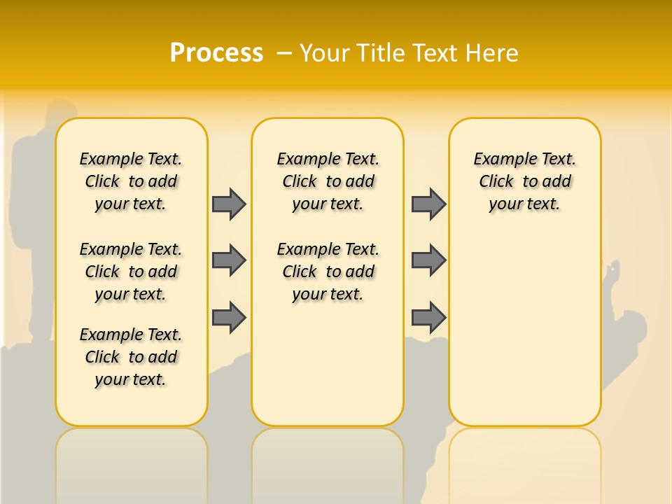 Table Foreground Vertical PowerPoint Template