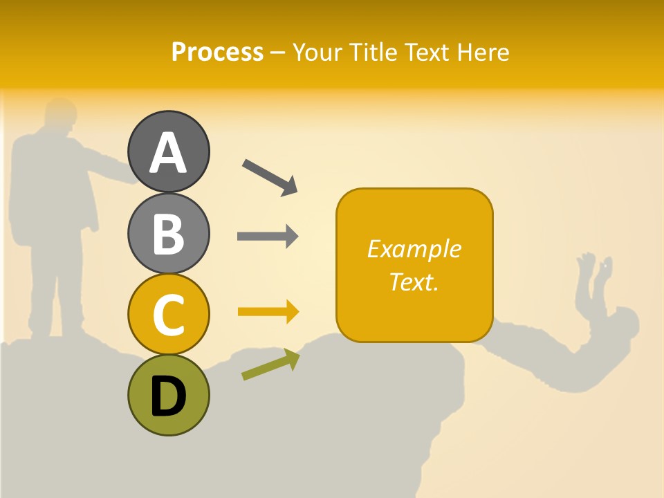 Table Foreground Vertical PowerPoint Template
