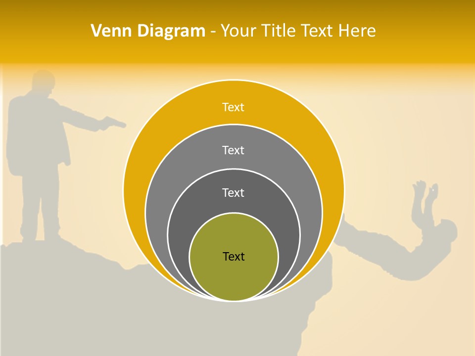 Table Foreground Vertical PowerPoint Template