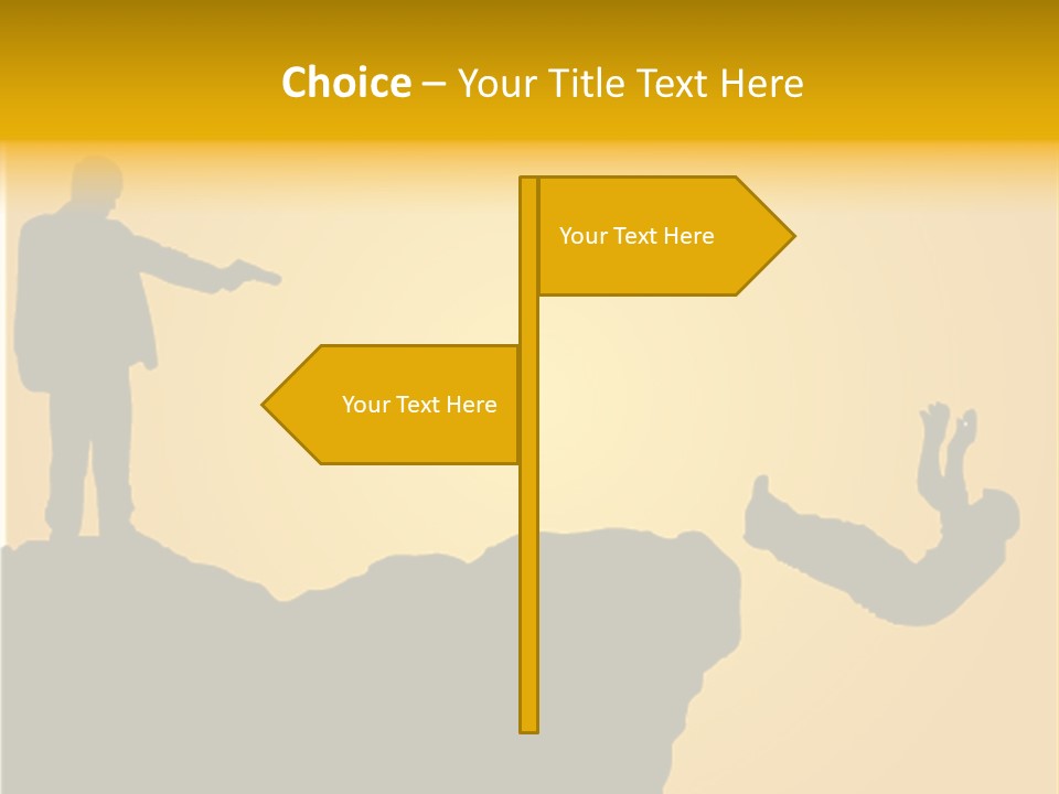 Table Foreground Vertical PowerPoint Template